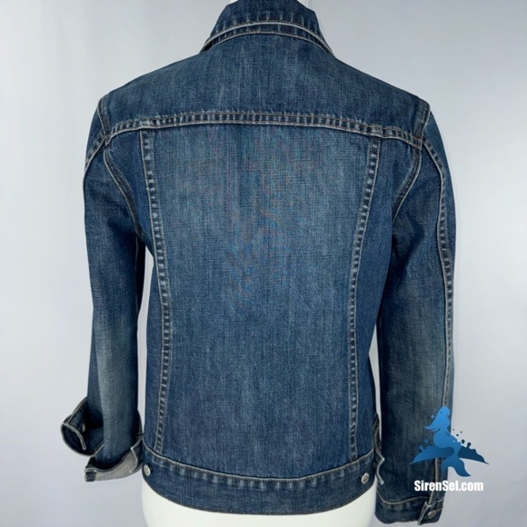 1059 J.Crew Classic Denim Jacket - Size S - Blue - Picture 6 of 15